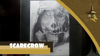 SpeedDraw - Scarecrow (Saga batman Arkham)