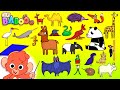 Animal ABC Learn The Alphabet With 26 CARTOON ANIMALS For Kids ABCD Wild Animals And Sounds 4K