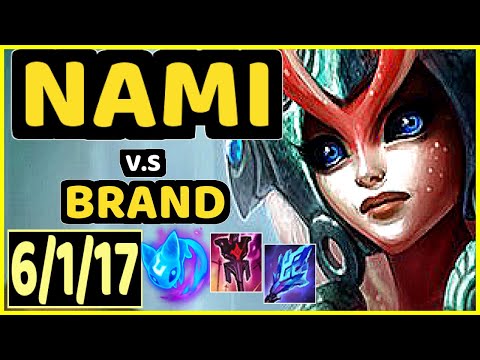 NAMI vs BRAND - 6/1/17 KDA BOTTOM SUPPORT CHALLENGER GAMEPLAY - NA