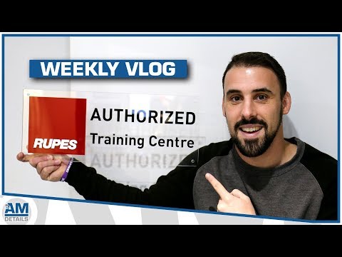 Rupes Authorised Training Centre - Bigfoot Detailing - AMDetails Vlogs S2