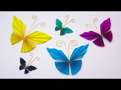 Cute paper butterfly Moving paper toys
