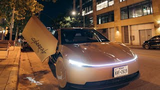 Get a full tour of the new Tesla Cybercab here in Austin, Texas. This is the latest Robotaxi vehicle from Tesla, featuring Full Self-Driving (FSD) technology. It is an electric car (EV).
