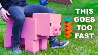 I Made a Rideable Minecraft Pig