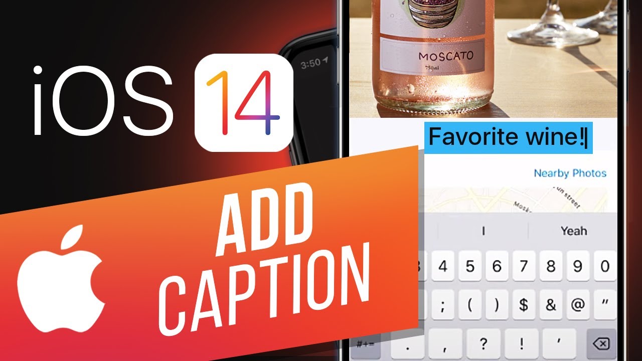 How to Add Caption to Photos & Videos in iOS 14 | How to Search Captioned Photos & Videos on iPhone