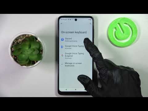 How to Turn On / Turn Off Text Automatic Correction on MOTOROLA Moto G22
