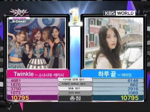 [Music Bank K-Chart] 4th week of May & TaeTiSeo - Twinkle (2012.05.25)