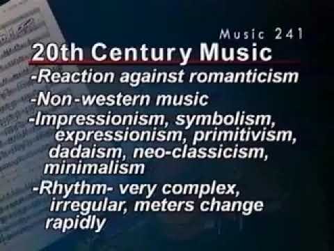 The Language of Music Lecture 25   The 20th Century 1 get save com