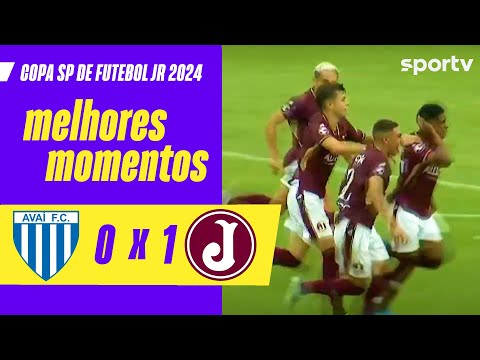 AVAÍ 0 X 1 JUVENTUS | MELHORES MOMENTOS | COPA SÃO PAULO DE FUTEBOL JR 2024 | sportv