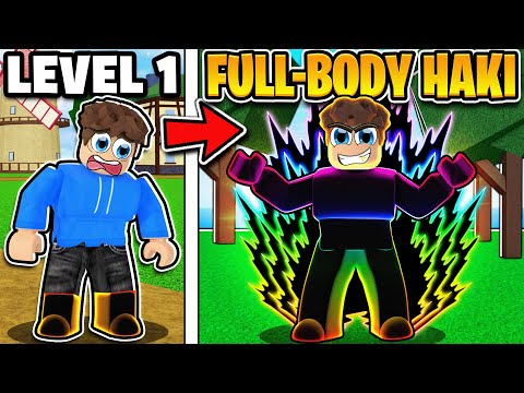 The EASIEST Way To Get FULL BODY HAKI In Blox Fruits!