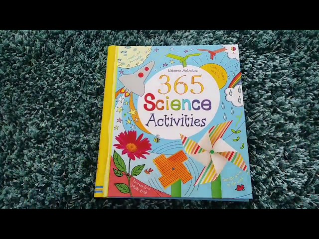 Usborne 365 Science Activities Book | Pupsik Singapore