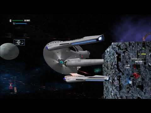 Star Trek Legacy: Ultimate Universe 2.2 - Wolf 359 Cube Attacks XI Mod Starships...