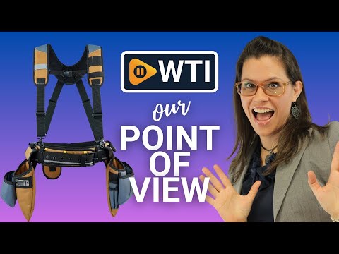 KUNN Carpenter Tool Belt with Suspenders Pro Framer Suspension Tool Rig for Construction Contractors and Electrician - WTI product video review