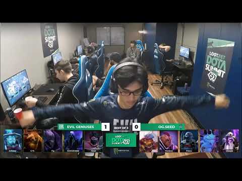 OG SEED VS EG - DOTA Summit 12 - Playoffs