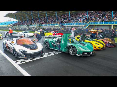 $50M Hypercar Line-Up in THE NETHERLANDS! Jesko Plus, Apollo IE, AMG ONE, Agera RS ML & More!