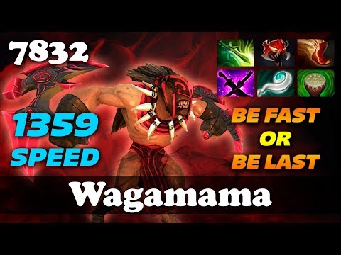 Wagamama BE FAST OR BE LAST Bloodseeker | 7832 MMR Dota 2