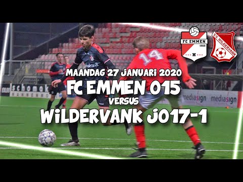 3 GOALS! FC Emmen o15 - Wildervank JO17-1 | oefenwedstrijd | maandag 27 januari 2020