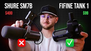 $99 FIFINE or $400 Shure? The Real Difference