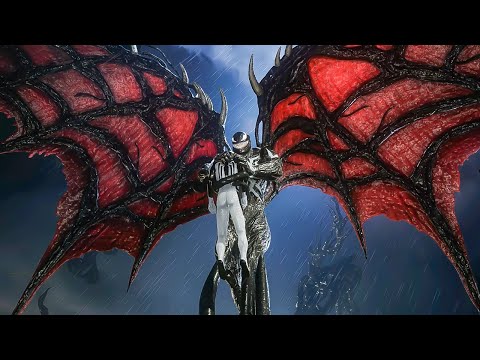 Venom gets his Wings Scene Spiderman 2 PS5