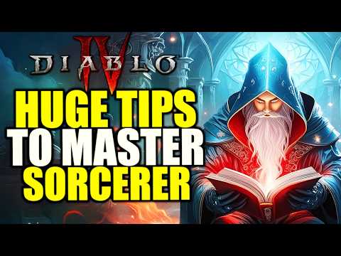Diablo 4 Sorcerer Guide - INFINITE Mana, FASTER Cooldowns and HUGE Damage