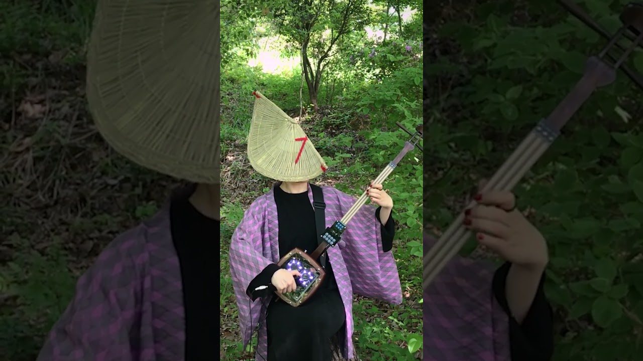 OKINAWAMINYOU "YAKA-BUSHI" NEO with Fansen 🌪🪕 #Shorts