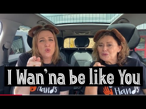 Makaton - I WAN'NA BE LIKE YOU (ROBBIE WILLIAMS & OLLY MURS) CarPark Karaoke - Singing Hands