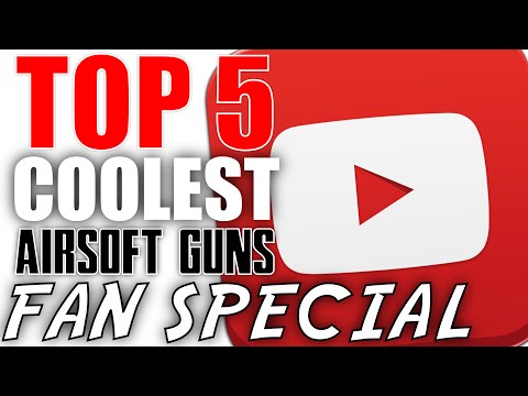 Top 5 Coolest Airsoft Guns (Fan Submission Special) | Rare, Discontinued & One of a Kind