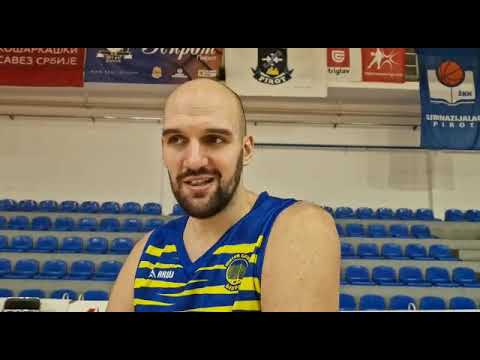 Edin Vesković, košarkaš Žitko, Pirot – Žitko 79:86 Pirot, 26.11.2022.
