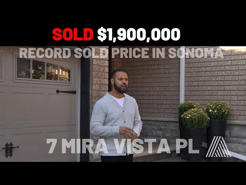 Record Sold Price Highest Sold 3-Bedroom Bungalow in Sonoma Heights| 7 Mira Vista Pl Michael Vennare