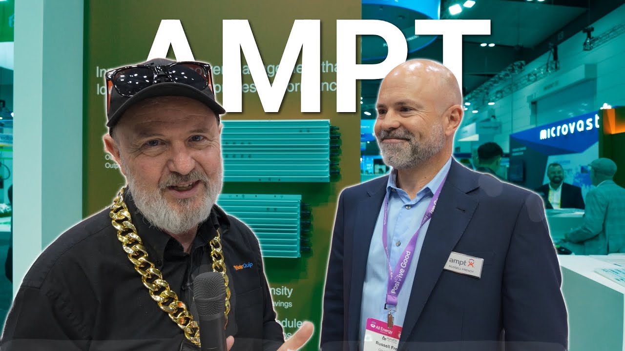 Ampt Unlocks More Energy with DC Optimisation | Interview with Rusty French at All-Energy Australia
