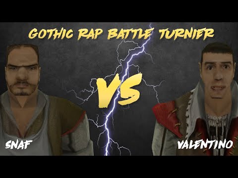 Snaf vs Valentino - Gothic Rap Battle Tournament - Quarterfinal 3