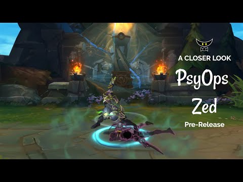 PsyOps Zed Epic Skin (Pre-Release)