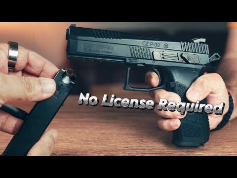 Realistic Blowback, No License Required CO2 Airgun! with dual Ammo Capability