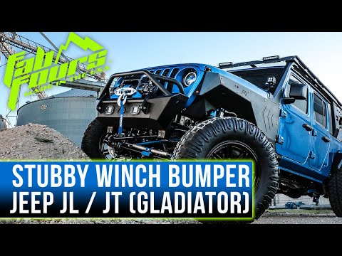 Jeep JL & JT (Gladiator) Front Stubby Winch Bumper