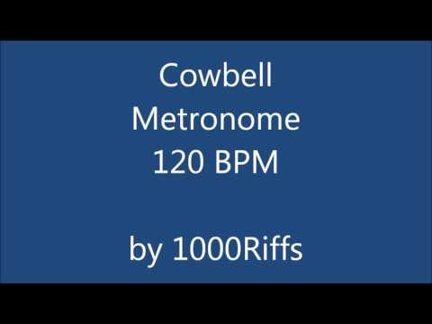 Cowbell Metronome 120 BPM