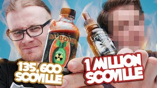 Hot Sauce Challenge - 1 Million Scovilles Taste Test