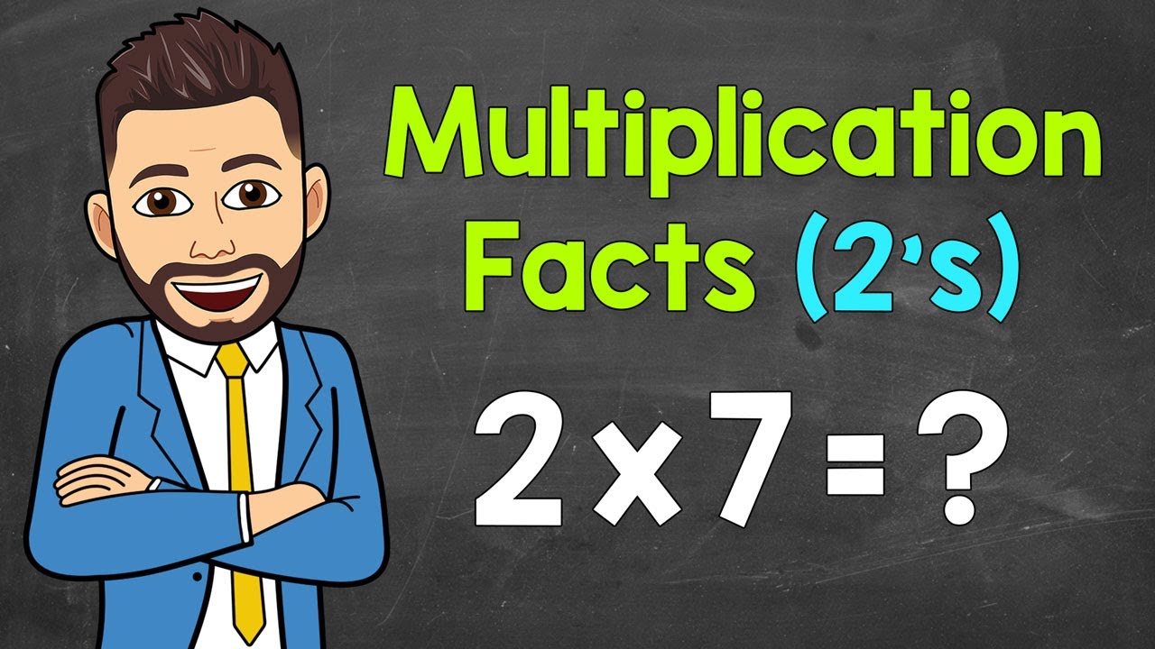 Multiplying by 2 | 2’s Multiplication Facts Practice | Math with Mr. J