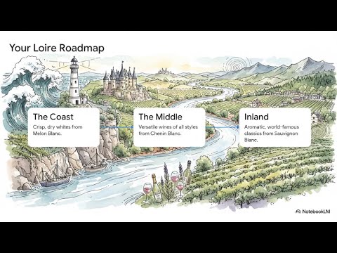 Loire Valley for WSET 3: key appellations, grape varieties, winemaking styles, exam tips