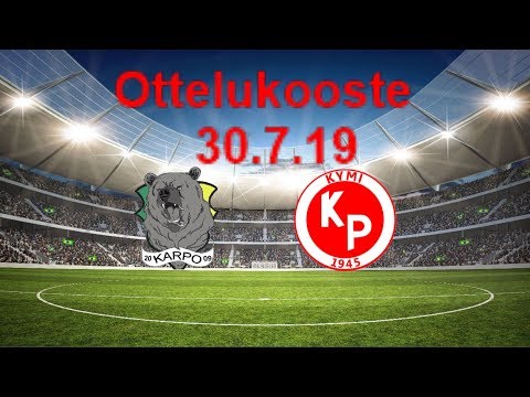 Ottelukooste: KARPO - KYPA/2 | 30.7.19