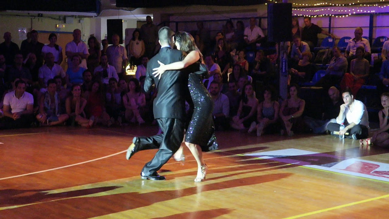 Javier Rodriguez & Moira Castellano at A Los Amigos Tango Festival, Rythymno Crete 2019 3