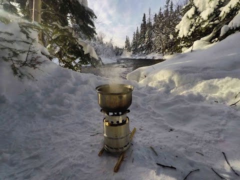 A little bit about the portable twig stove in previous video !