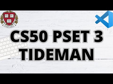 CS50 TIDEMAN | PROBLEM SET 3 | SOLUTION