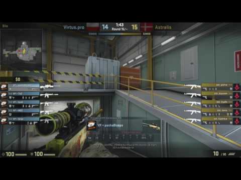 Virtus Pro PashaBiceps 3K Awp vs Astralis Nuke [ ESL PRO LEAGUE ]