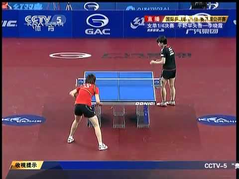 2012 Korea Open (ws-qf) HIRANO Sayaka - LI Xiaoxia [Full Match/Chinese]