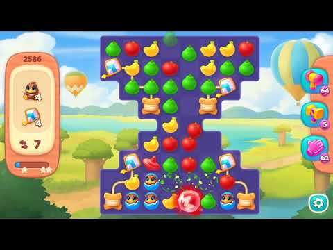 Wildscapes level 2586 🐼 Playrix HD