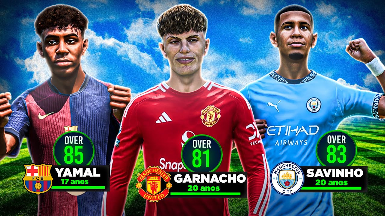 MODO CARREIRA MAS COM O MELHOR TIME SUB20 POSSÍVEL!!