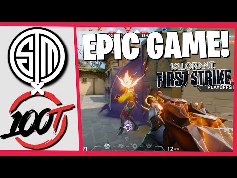 WINNER INTO FIRST STRIKE MAJOR ! TSM vs 100T HIGHLIGHTS | First Strike NA - NSG - Closed Qualifier