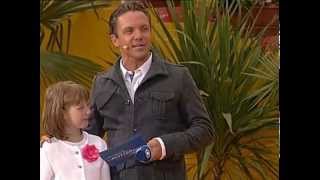 Laura bei &quot;Immer wieder Sonntags&quot; mit Stefan Mross