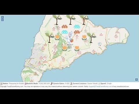 Official Easter Bunny Tracker Livestream - 2023 - TrackEasterBunny.com - YouTube