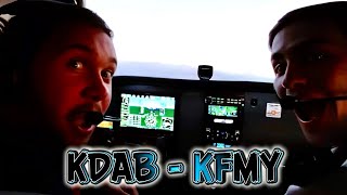 Returning Back to Fort Myers Page Field | KDAB - KFMY