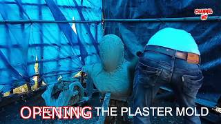 preview picture of video 'Concrete Sculpture Casting - How To Make Cement Sculpture - Sand And Cement | Timelapse Video'